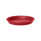 Soucoupe universelle ronde rouge foncé - D.25cm